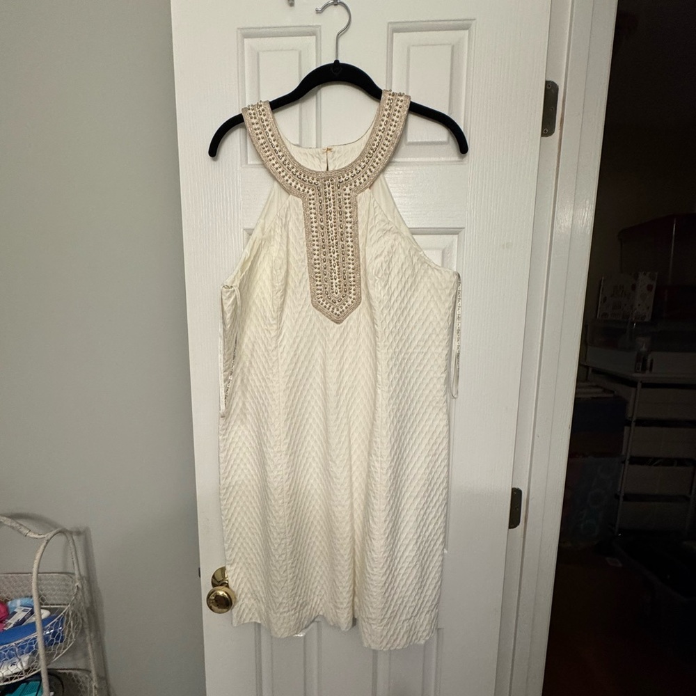 Lilly Pulitzer White Shift Dress